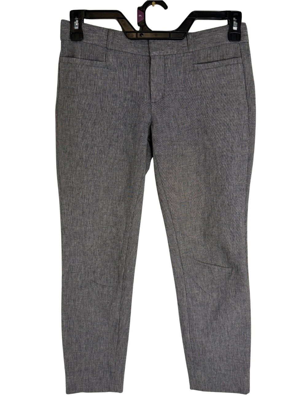 3/$20 Banana Republic Sloan Women's Gray Cropped Dress Pants Size 2 Petite